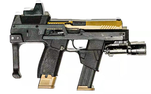 NEW Flux Defense MP17 Sig P320 and M17 SBR chassis! - YouTube