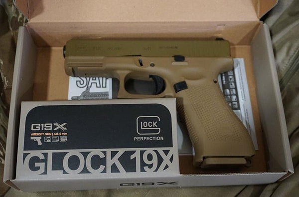 VFC】Glock G19X GBB（TAN）ガスブローバックガン（VFC-G19X