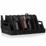 【Savior】8-SLOT PISTOL RACK(BK) ハンドガンラック8スロット 黒（RK-HAND-X8-BK）