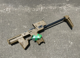 【DSC】Airsoft Flux style Brace for SIGAIR P320 M17 M18 GBB用 FLUX Defenseタイプ FLUX MP17キット(DE)（AFK-P320-DE）