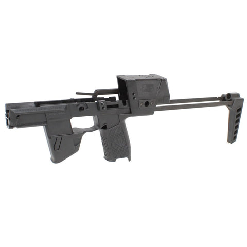 【DSC】Airsoft Flux style Brace for SIGAIR P320 M17 M18 GBB用 FLUX Defenseタイプ FLUX MP17キット(BK)（AFK-P320-BK）