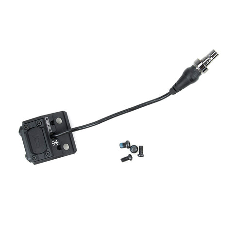 【BJ TAC】MOD Style MB Light Switch Aluminum (SF Pin) MODLITE ModButton ライトスイッチ SF用 BK（BJ-DMK-04SF）