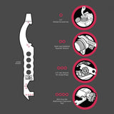 【BJ Tac】MTT Style M4 Tools MTTスタイル 各社M4用 B5 マルチツール（BJ-GPJ-34）