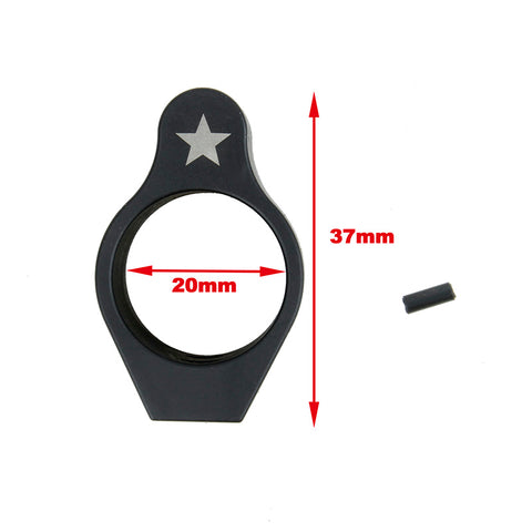 【BJ Tac】BM Dummy Gas Block for MWS GBB マルイ M4 MWS用BCMダミーガスブロック 黒（BJ-GPJ-39）