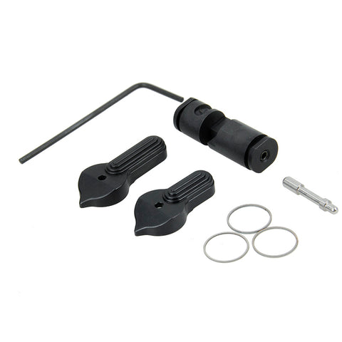 【BJ Tac】MWS G-Style AMBI Firing Selector (BK) マルイM4 MWS専用 GEISSELEタイプ アンビセレクター（BJ-MWS-35）