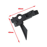 【BJ Tac】G STYLE SDE STEEL TRIGGER マルイM4 MWS対応 GEISSELE SD-Eタイプ スティールカーブトリガー （BJ-MWS-45）