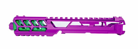 【CTM】AAP-01 FUKU-2 CNC UPPER SET - Long CUTOUT ( Green/Purple ) AAP-01アサシン専用FUKU-2 CNCアッパーセット（ロングカットアウトVer./グリーン/パープル）（CTM-AUR-0056）