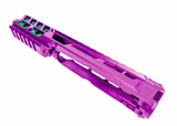 【CTM】AAP-01 FUKU-2 CNC UPPER SET - Long CUTOUT ( Green/Purple ) AAP-01アサシン専用FUKU-2 CNCアッパーセット（ロングカットアウトVer./グリーン/パープル）（CTM-AUR-0056）