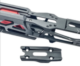 【CTM】AAP-01 FUKU-2 CNC UPPER - Skeleton（Black / Red）AAP-01アサシン専用FUKU-2 CNCアッパーセット（スケルトンVer./黒赤）（CTM-AUR-0060）