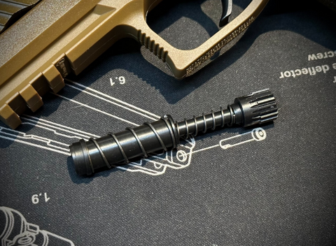 【PRO-ARMS】130% Steel Recoil Rod for VFC SIG P320 M18/XCARRY対応 130% スチールリコイルスプリングガイドロッド（PRO-M18-SROD）