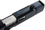 【RWA】AGENCY ARMS P320 PEACEKEEPER SLIDE SET（BK /Silver）M17/M18/XCarry対応スライドキット 黒銀（PS-2-0018-BS）