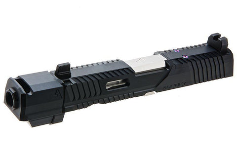 【RWA】AGENCY ARMS P320 PEACEKEEPER SLIDE SET（BK /Silver）M17/M18/XCarry対応スライドキット 黒銀（PS-2-0018-BS）
