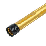 【RGW】SIG SAUER M17 GBB KI THREADED BARREL - Golden(14MM CCW, ALUMINUM) KI VELOCITYタイプ スレッドアウターバレル 14mm逆ネジ SIG AIR GBB P320 M17専用 ゴールド（RGW-BR-005-GD）