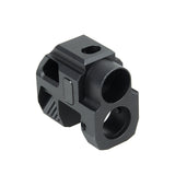 【RGW】SIG P320 GBB KI VELOCITY COMPENSATOR - Black KI VELOCITYタイプ コンペンセイター 14mm逆ネジ 黒（RGW-FH-34-BK）