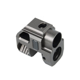 【RGW】SIG P320 GBB KI VELOCITY COMPENSATOR - Grey KI VELOCITYタイプ コンペンセイター 14mm逆ネジ グレー（RGW-FH-34-GY）
