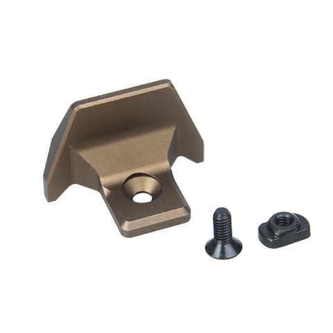 【RGW】Quicken R Style Handstop for M-LOK / MCX Style Rail（DE）MCX対応クイックン Rスタイル M-LOKハンドストップ デザートカラー（RGW-HS-08-DE）