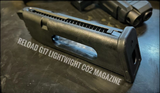 【RELOAD】VFC Co2 GBB Magazine for G47 MOS VFCグロック対応CO2マガジン 黒（RLD-G17-BK-CO2）