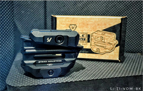 【STRIKE INDUSTRIES】Strike Variable Optic Mount For Aimpoint® Micro Standard 可変オプティックマウント（SI-T1-VOM-BK）