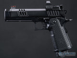 【EMG】Staccato Licensed XC 2011 Gas Blowback Airsoft Pistol（CNC/Vip Grip/CO2）ガスブローバックハンドガン（STACCATO-CNC-XC）