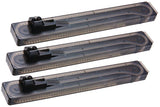 【VFC】M249 GBBR 175Rds Magazine ( 3 pcs )　100連スペアマガジン 3個セット（VF9-MAG-M249G-BK01）
