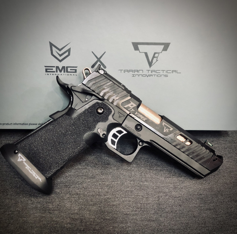 【EMG】TTI JW4 2011 PIT VIPER HI-CAPA GBB ガスブローバックハンドガン-BK（WE-TT-PV010）