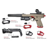 【Action Army】CNC Magwell For AAP-01 ( Red)　AAP01 アサシン用マグウェル 黒 （AAC-U01-012-2）