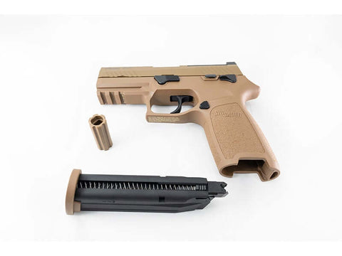 SIG AIR P320 M18 ガスブローバックガン デザートカラー(外装 SIG AIR P320 M18 ガスブローバックガン デザートカラー(外装
