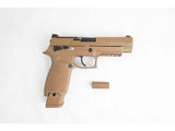 【VFC/SIG AIR】P320 M17 6mm Gas Version GBB Pistol ガスブローバックハンドガンTan（SIG-M17-TN）