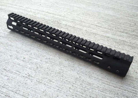 【5KU】13.5 inch NSR Keymod Handguard　5KU製NSRスタイル13.5インチKeymod　ハンドガードブラック（5KU-180-135）