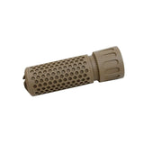 【5KU】KAC 556 QDC CQB Airsoft Suppressor ( Tan )タイプ サプレッサー ショート TAN 14mm逆ネジ （5KU-204-T）