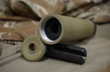 【5KU】SOCOM556-RC Silencer ( Tan ) SF SOCOM556-RC タイプ サイレンサー & ハイダー (14mm逆ネジ) （トレーサー内蔵可能）デザートカラー（5KU-215-T）
