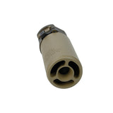 【5KU】WARDEN Silencer (Tan)　WARDENタイプ ブラストディフューザー＆ハイダー 14mm逆ネジ Tan （5KU-217-T-2）