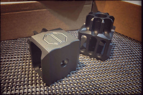 【5KU】LAF Muzzle Brake -14MM　 5KU製LAF マズルブレーキ 14mm逆ネジ (KU-260)（5KU-260）