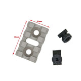 【5KU】B-2L Rail ( Tan ) B-2L 20mmレール（M-LOK用）TAN（5KU-292-T）