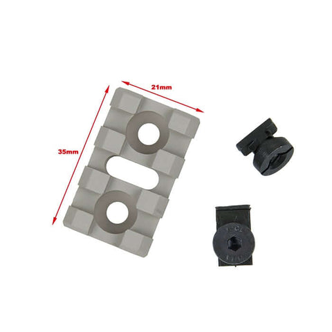 【5KU】B-2L Rail ( Tan ) B-2L 20mmレール（M-LOK用）TAN（5KU-292-T）