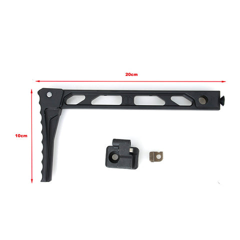 【5KU】AB-8 with Folding Buttplate For GHK、LCT、CYMA、DBOYS AK 　AB-8 フォールディングストック（AKシリーズ対応）黒（5KU-329）