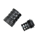 【5KU】Steel X12 Style AK Flash Hider 14CCW　X12スタイル　AK用フラッシュハイダー（14ｍｍ逆ネジ）（5KU-338）