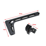 【5KU】MCX / MPX MINIMALIST Folding Stock　ミニマリスト・フォールディングストック（MCX / MPX電動ガン対応）（5KU-339）