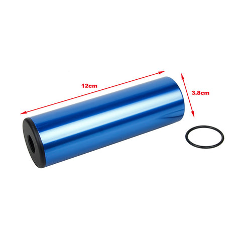 【5KU】-14mm Blue Can ( Short )　ブルーサイレンサー(14mm逆)（ショート.veb）（5KU-345-BU）