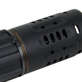 【5KU】DA EHANCED -14mm Flash Hider ( Black )　DA ENHANCEDフラッシュハイダー（14ｍｍ逆ネジ）黒（5KU-349-BK）