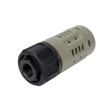 【5KU】DA EHANCED -14mm Flash Hider ( Tan )　DA ENHANCEDフラッシュハイダー（14ｍｍ逆ネジ）タン（5KU-349-T）