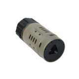 【5KU】DA EHANCED -14mm Flash Hider ( Tan )　DA ENHANCEDフラッシュハイダー（14ｍｍ逆ネジ）タン（5KU-349-T）