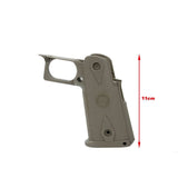 【5KU 】STI Style Nylon Grip for TM Hi-Capa ( DE )「5KU製 STI タイプ ハイキャパ用 ナイロングリップ （デザートカラー）」（5KU-470-DE）