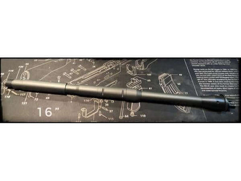 【5KU】 16 inch M4 Mid-Length Barrel ミッドレングス アウターバレル 16インチ (マルイ MWS用/14mm逆ネジ)黒（MWS-10）