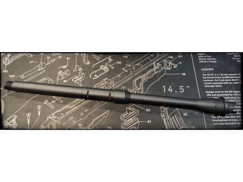 【5KU】14.5 inch M4 Barrel Aluminum　14.5インチ アウターバレル（マルイ M4 MWS GBB用/14mm逆ネジ）（MWS-7）
