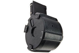 【HeroArms】400 rds Drum Magazine for Marui MWS GBB -BK マルイM4 MWS 対応 400連ドラムマガジン（MAR-DRUM-M4）