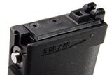 【HeroArms】400 rds Drum Magazine for Marui MWS GBB -BK マルイM4 MWS 対応 400連ドラムマガジン（MAR-DRUM-M4）