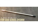 【A+AirSoft 】 A-PLUS 245mm Inner Barrel & Hop Up Rubber for WE VFC MWS GBB「WE VFC MWS GBB用　魔インナーバレル（245ｍｍ）＆ホップアップラバー　セット」（A-RBS-WVM-245）