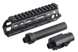 【Action Army】AAP-01 ALUMINUM HANDGUARD -BK　AAP01アサジン用アルミハンドガード黒（U01-024）