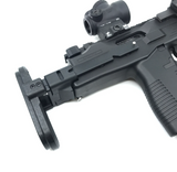 【AIRSOFT ARTISAN】RETRACTABLE STOCK KWA MP9 TP9 Type B B&Tタイプ MP9/TP9用 リトラクタブルストック 黒（AA-MP9-02-BK）